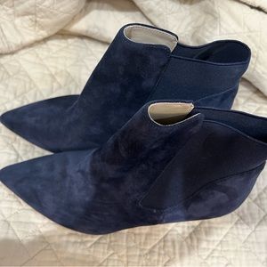 Navy Ankle booties